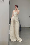 marc le bihanless strap jacket 2643 off White rice white